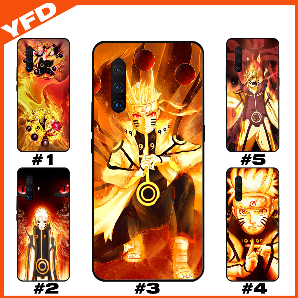 OPPO A1 A37 A39 A57 A59 A73 A7X A83 A92S A9 2019 Neo 9 F1s F5 F7 F9 F11 Pro Naruto red gold Soft Case