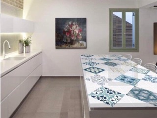 Giấy dán bếp, dán tường họa tiết