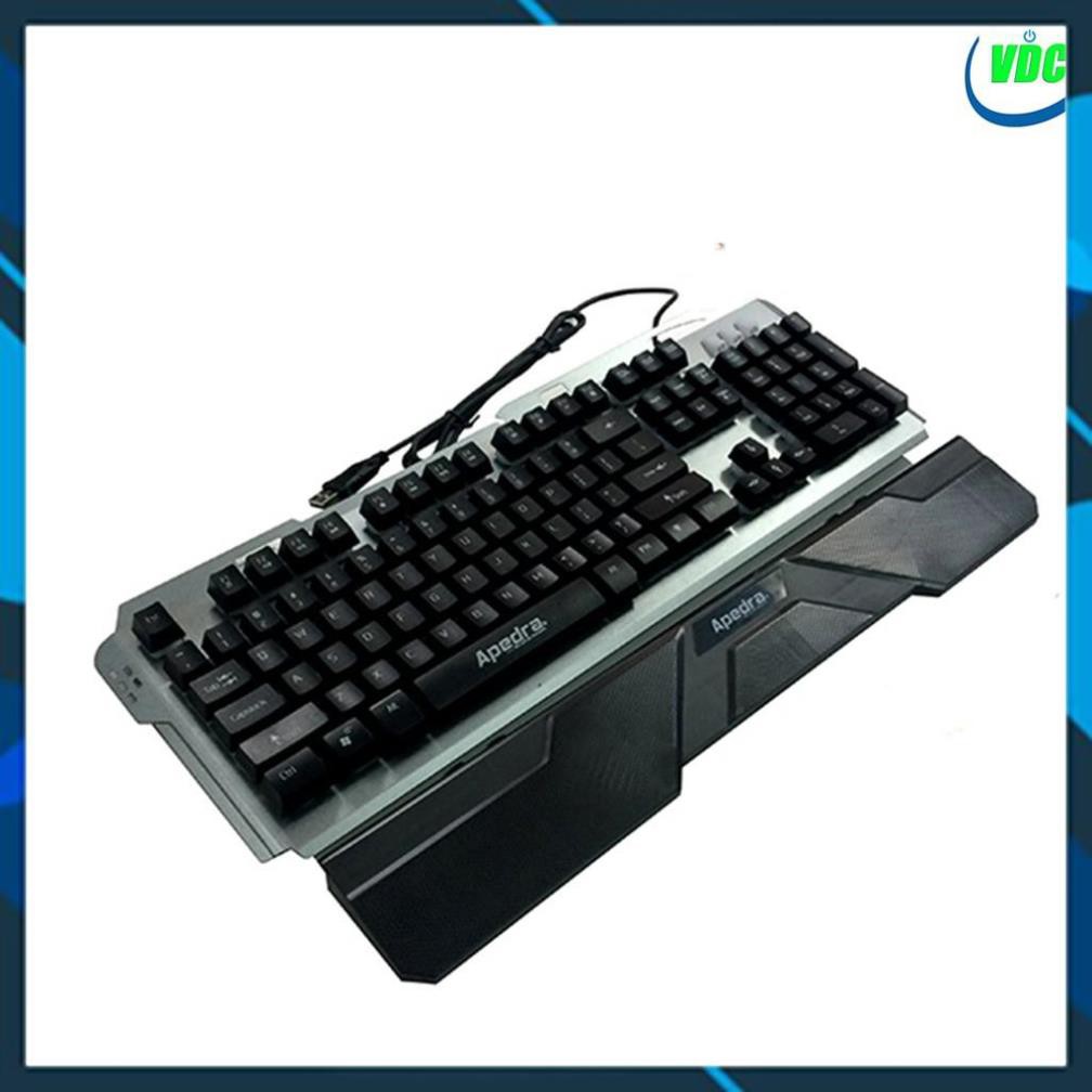 [FreeShip] Bộ phím chuột GAMING Apedra GK49 + A5 - Led Rainbow - Chuột A5 Led RGB - Có kê tay  [Lỗi 1 đổi 1] | BigBuy360 - bigbuy360.vn