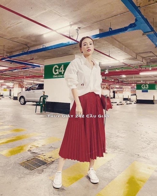 BÁN SỈ CHÂN VÁY DẬP LY KÈM ĐAI CHO NỮ | BigBuy360 - bigbuy360.vn