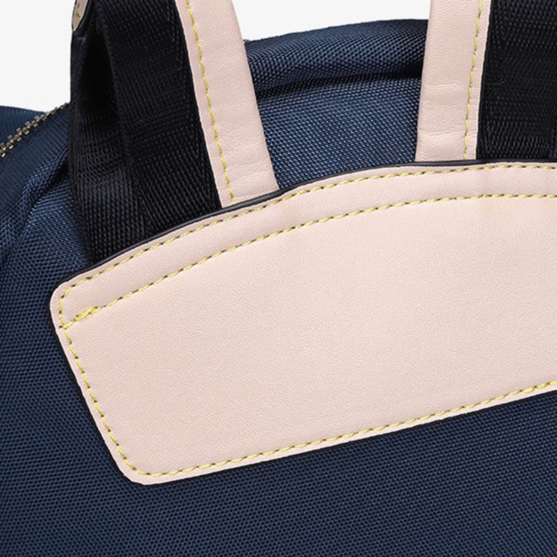 Ba lô IELGY vải oxford màu trơn đơn giản thời trang Hàn Quốc xinh xắn cho nữ