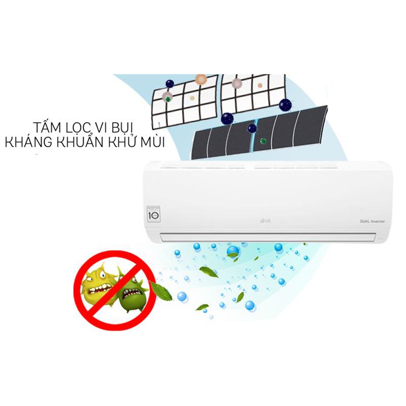 Điều hòa LG 1 chiều Inverter V10ENW 9.200BTU