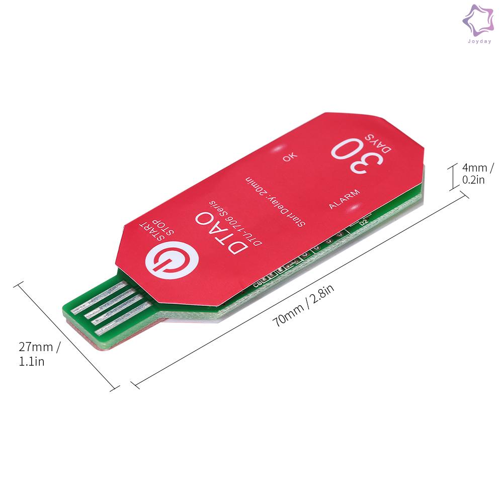 Nhiệt Kế Chống Thấm Nước Pdf Usb 2.0 30 Ngày Dùng Một Lần Dtu-1706