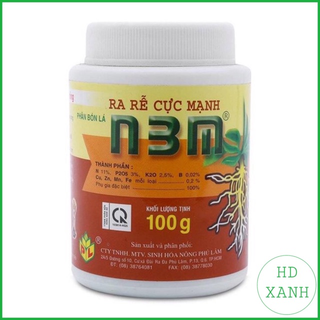 [SIEURE]   Thuốc Kích Rễ N3M- ra rễ cực mạnh n3m chai 100g cực chất.