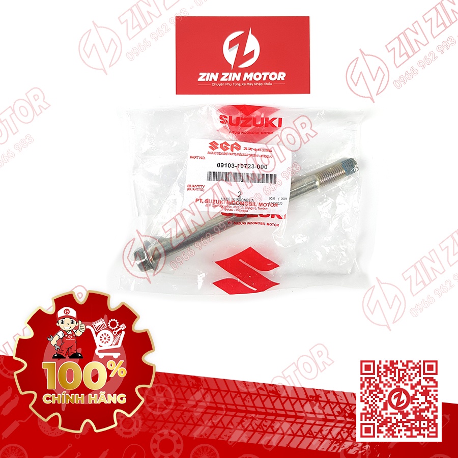 Ốc Treo Máy Satria FI, Raider FI, GSX R150, GSX S150, Bandit 150 09103-10723-000