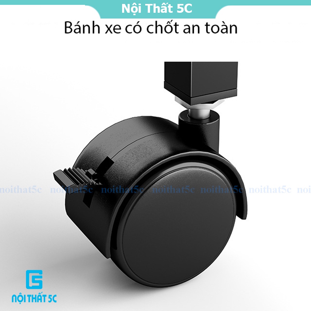 Bàn học tập thông minh cho mọi lứa tuổi có thể điều chỉnh độ cao, bàn làm việc tích hợp ngăn bàn và bánh xe