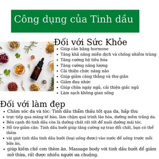 Tinh dầu Quế Caroline 10ml/50ml/100ml