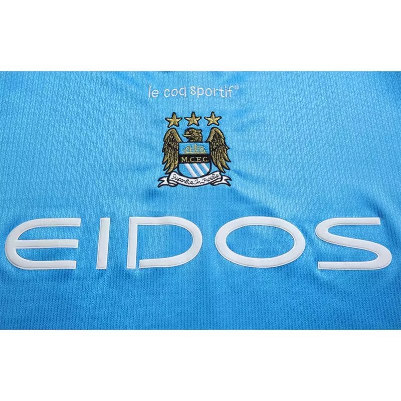 Áo Thun Thể Thao Bóng Đá Ngắn Tay Đội Manchester City 1999-2001 S-XXL AAA