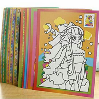 Giấy Vẽ Ngũ Sắc (10 tờ)