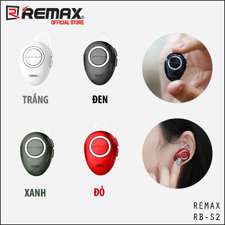 Tai nghe Bluetooth nhét tai một bên Remax RB-T22