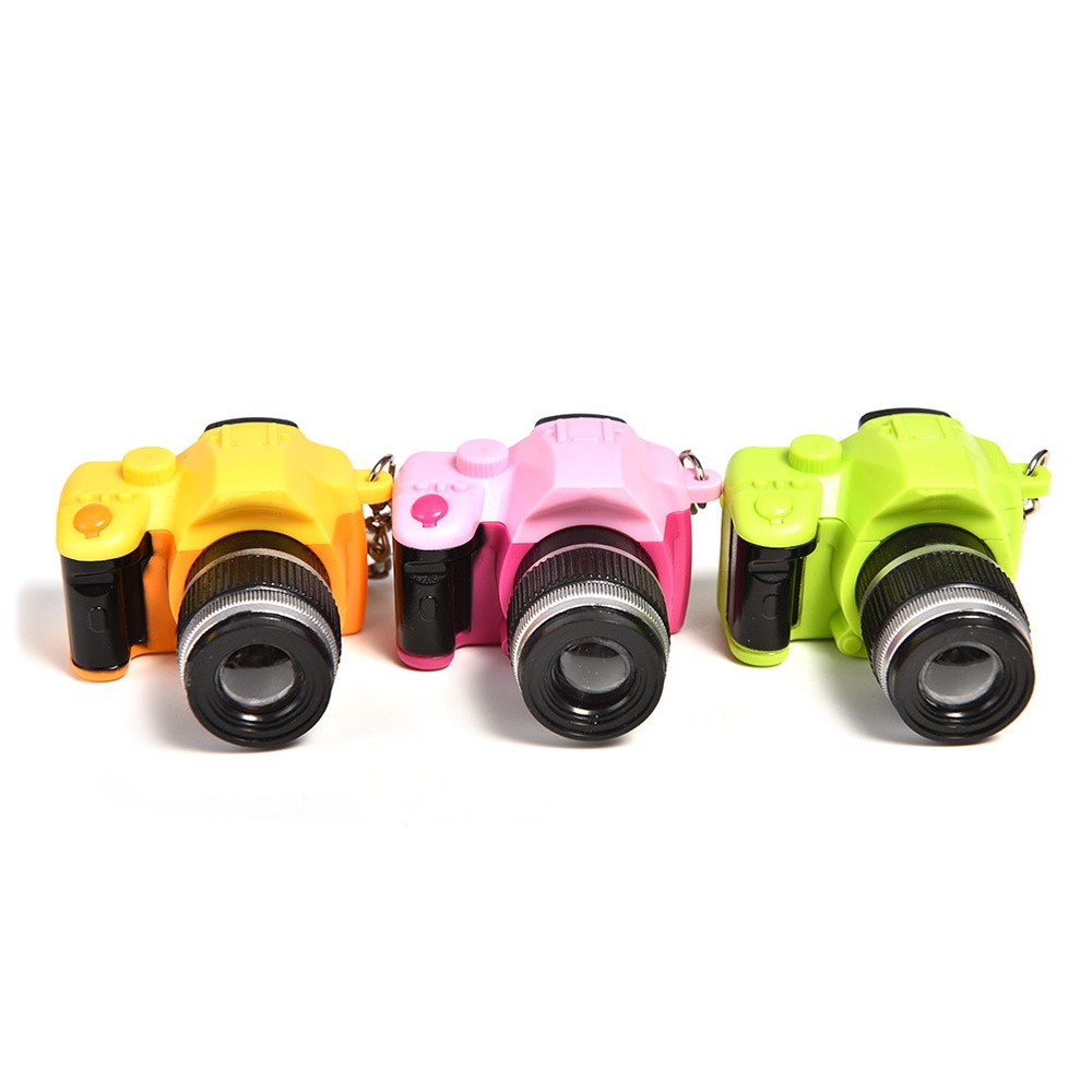 Móc khóa hình máy ảnh mini dễ thương sáng tạo cho bé