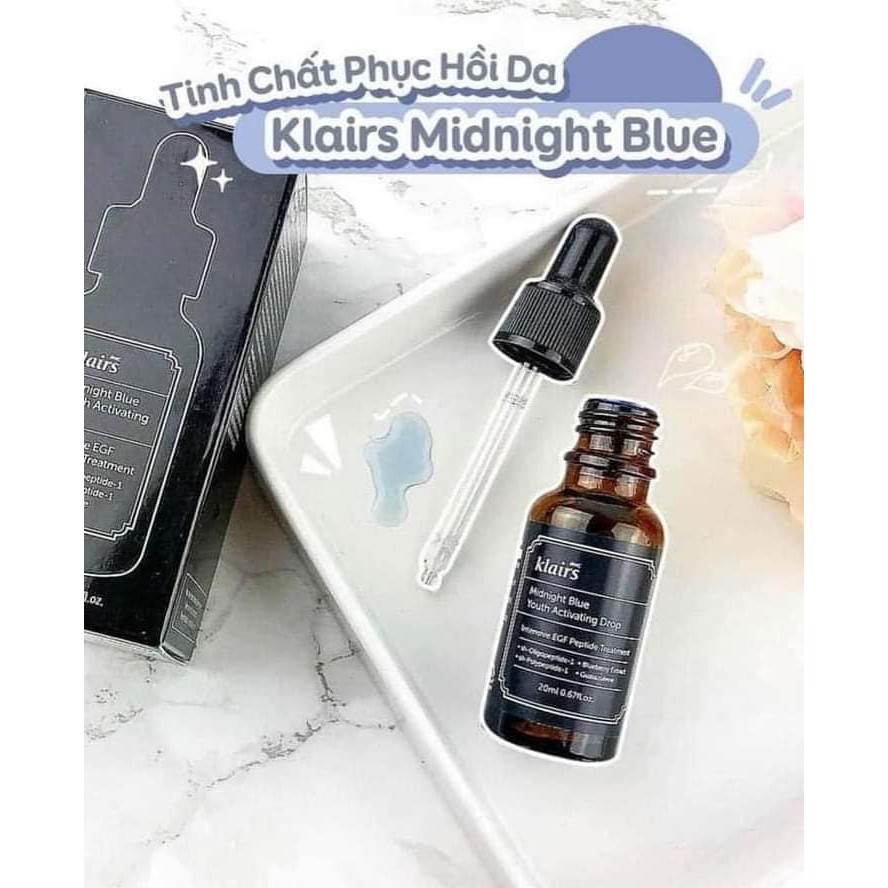 Tinh chất Midnight Blue Youth Activating Drop Klairs