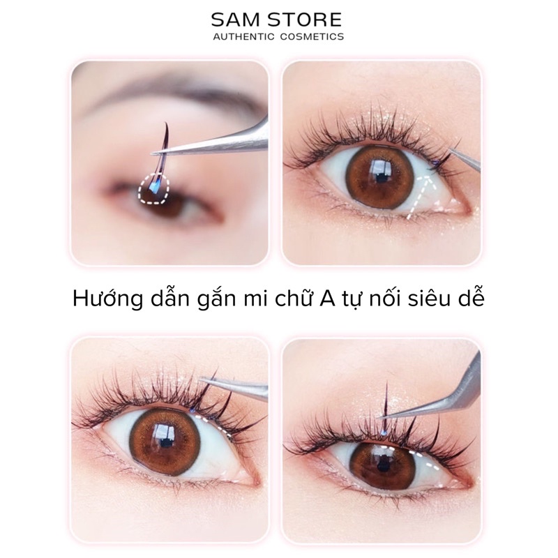 Hộp mi giả mix tự nối siêu đẹp hot tik tik dùng trong trang điểm chuyên nghiệp và cá nhân