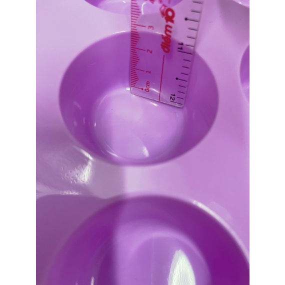 Khuôn Muffin Silicon 12B YH016- Giao Màu Ngẫu Nhiên