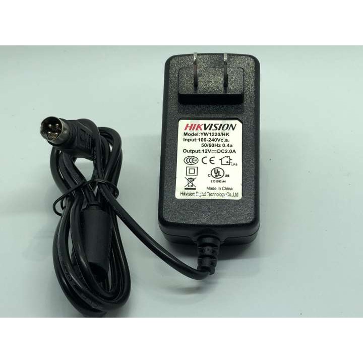 Adapter bộ chuyển đổi nguồn 12V-2A 4 chấu