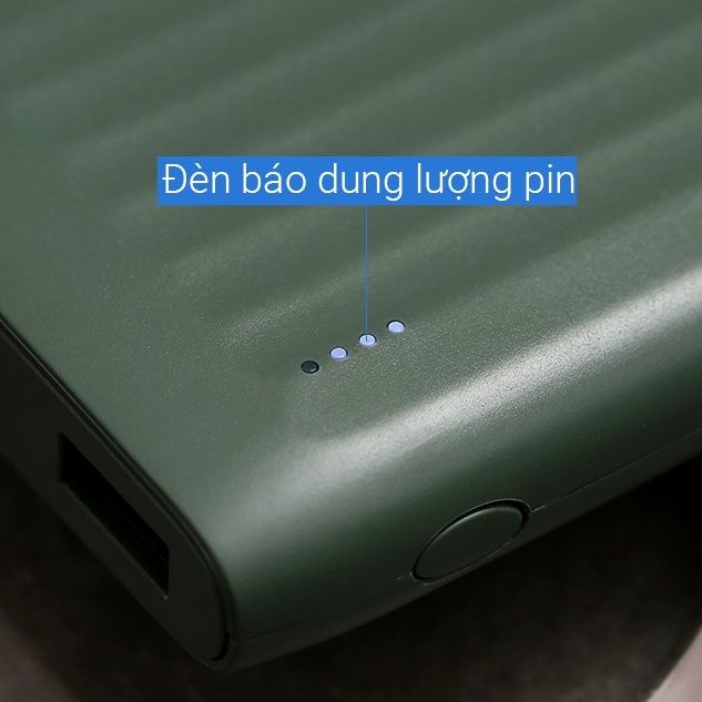 Pin sạc dự phòng AVA DS006 10000mAh Micro USB/2 cổng USB - Chính hãng BH 12 tháng