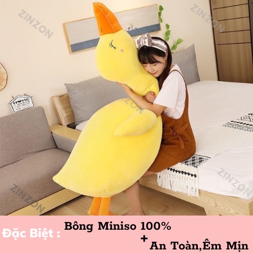 [Mã LIFEXANH03 giảm 10% đơn 500K] Gấu bông vịt trầm cảm dễ thương êm mịn nhồi bông cao cấp ZinZon