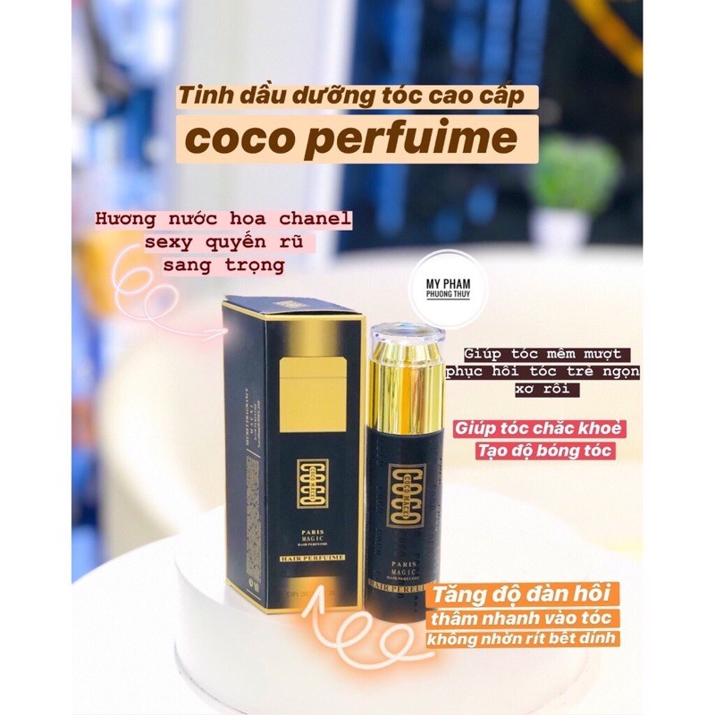 Tinh dầu dưỡng tóc COCO hương nước hoa