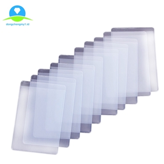 Set 10 Bao Nhựa Trong Suốt Bảo Vệ Thẻ Id. N7Vn