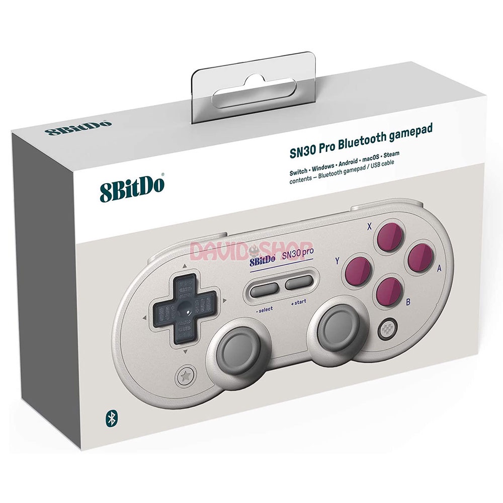 Tay cầm không dây 8Bitdo SN30 Pro phiên bản G Classic Edition &amp; Gray Edition