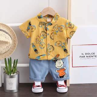 Set áo và quần thời trang mùa hè cho bé trai