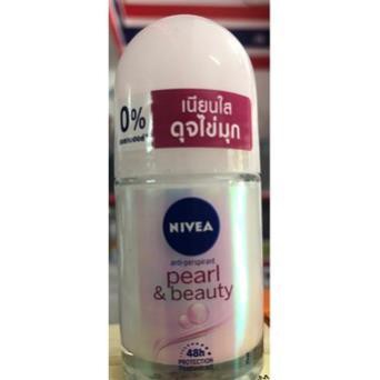Lăn nách Nivea ngọc trai (Pearl & Beauty) 25ml -Thái Lan