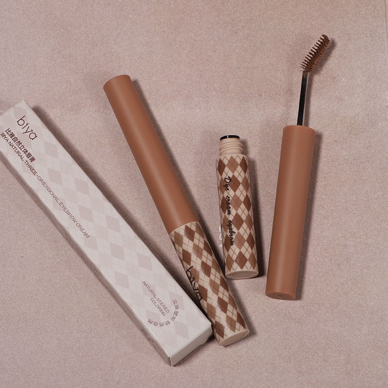 Kem Nhuộm Lông Mày Dạng Lỏng Lâu Trôi Chống Thấm Nước Màu Nâu Tự Nhiên