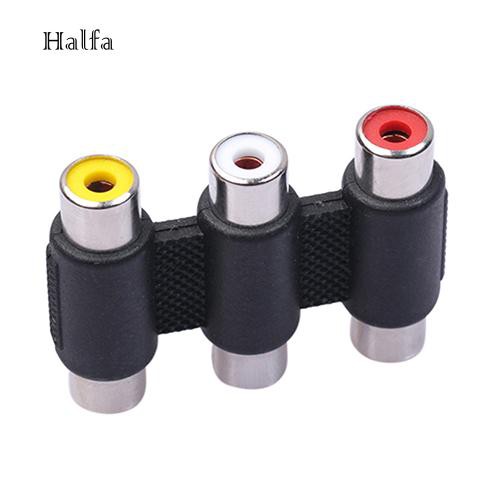 Đầu nối dây cáp âm thanh 3 cổng RCA