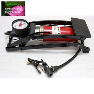 Bơm hơi đạp chân mini đa năng -mới- tiện lợi ]