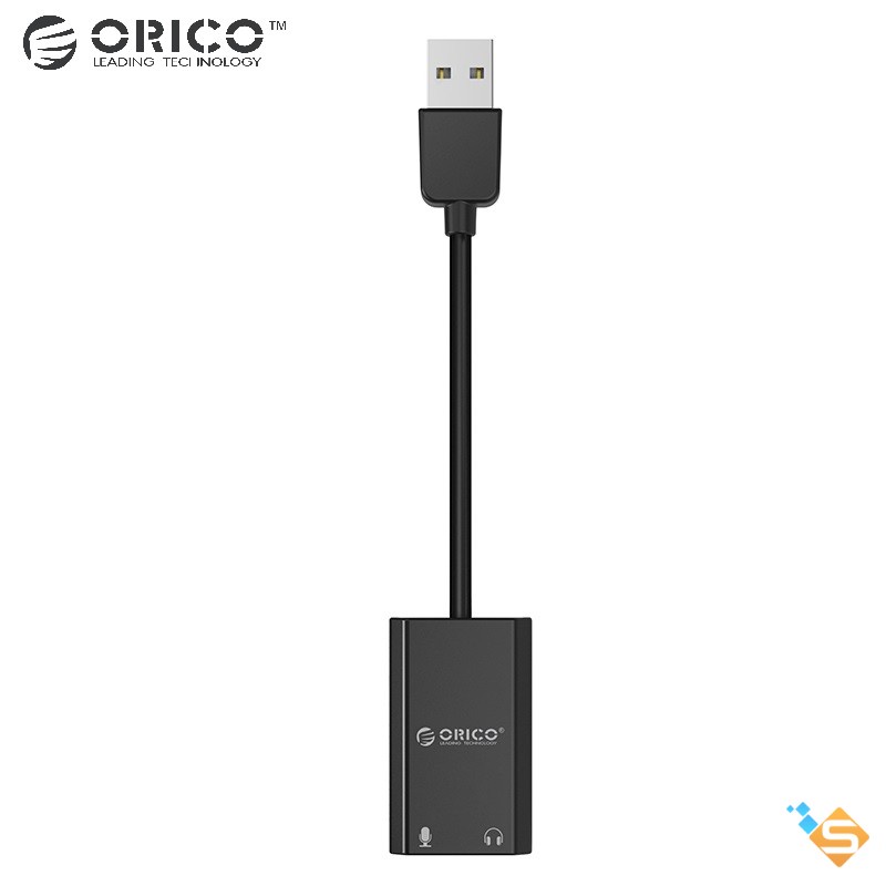 Card Âm Thanh USB ORICO SC2 SKT3 SKT2 Kết Nối Giắc Cắm 3.5mm - Bảo Hành Chính Hãng 1 Năm