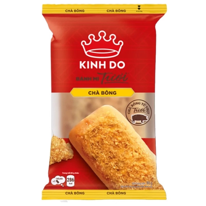 Bánh mì tươi Kinh Đô các loại