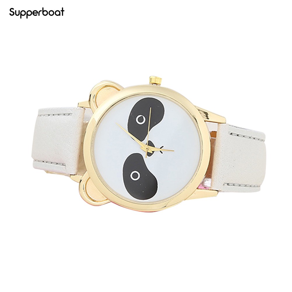 Đồng hồ quartz chạy kim với họa tiết con gấu trúc SB | BigBuy360 - bigbuy360.vn