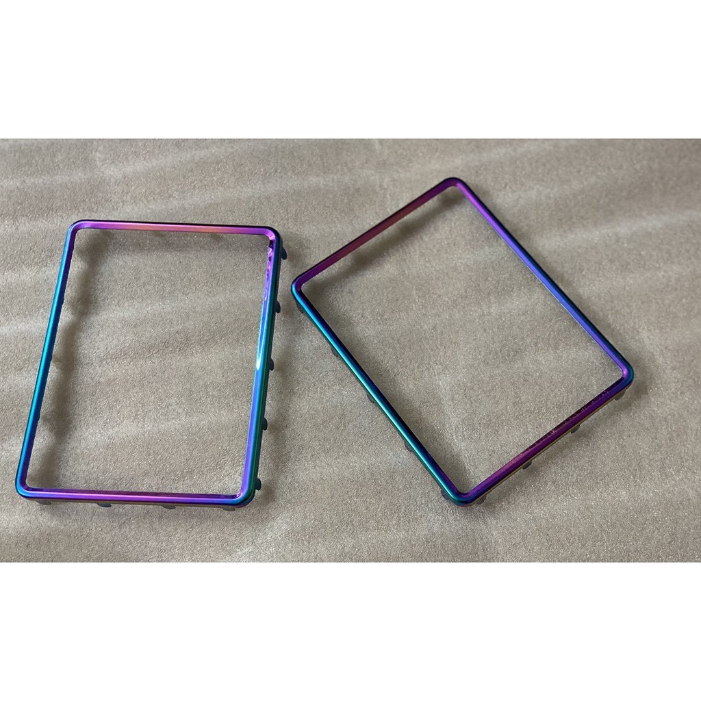 Khung biển số xe máy 7 màu titan