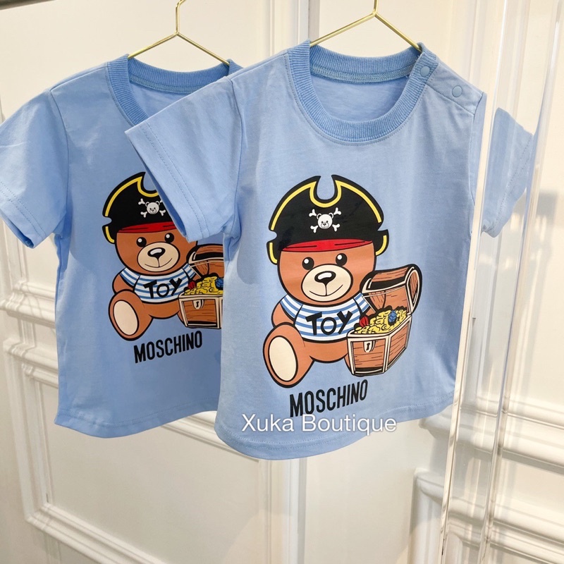 Áo Phông Cộc Tay Bé Trai Bé Gái Mùa Hè QCCC Cực Đẹp Size Nhí Cho Bé 9-15kg Chất Cotton Cao Cấp [Ảnh Thật]