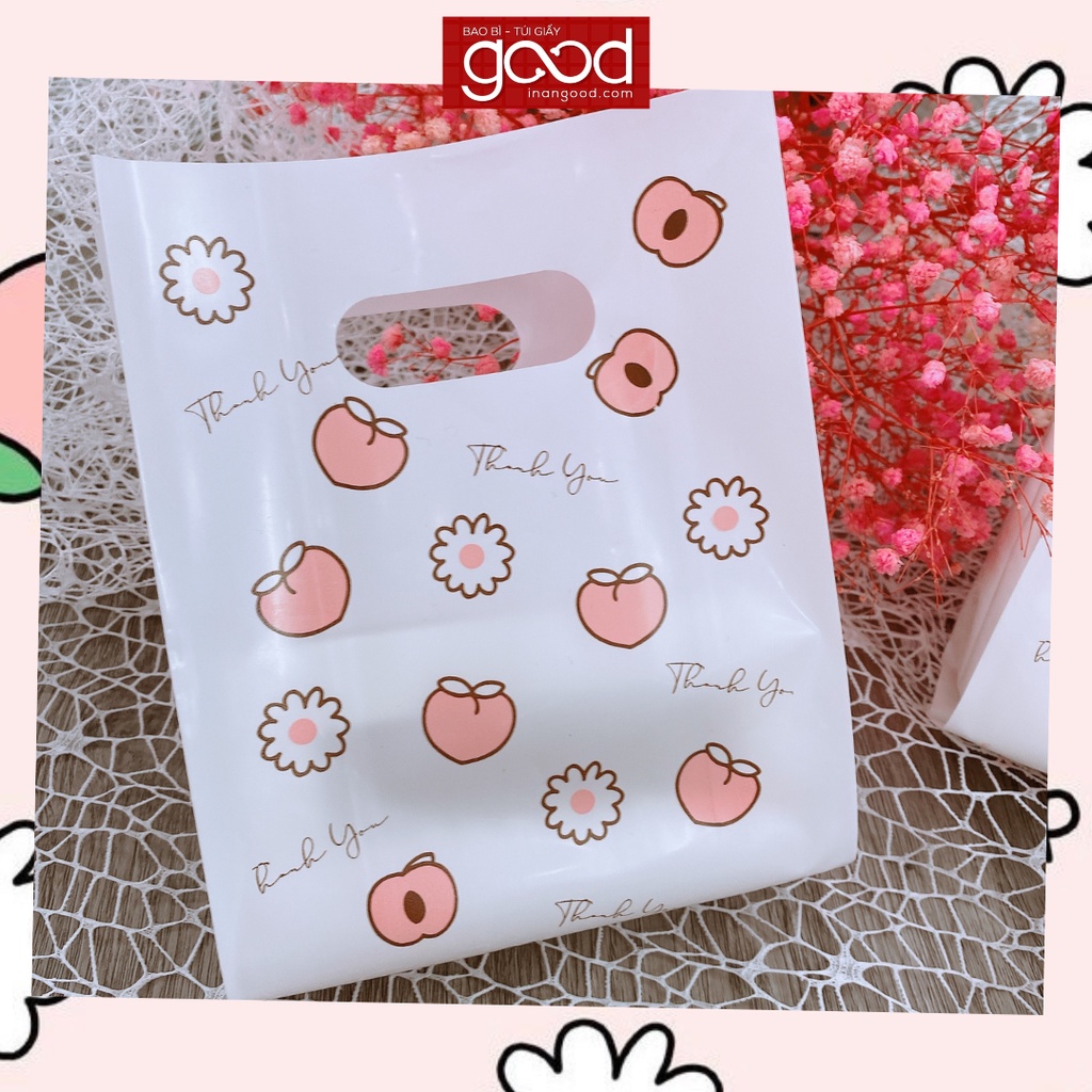 [Clip thật] - SET Túi nilon in nhiều họa tiết dễ thương đủ kích cở