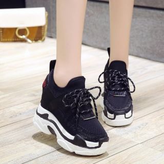 Freeship 99k TQ_Giày thể thao độn đế nữ