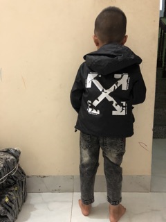 Áo gió trẻ em 8-20kg