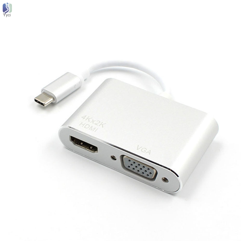 Đầu Chuyển Đổi Usb Type C Sang Hdmi Vga Cho Hdtv Macbook Vn