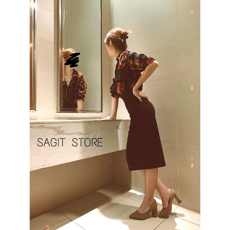 CHÂN VÁY BÚT CHÌ DÁNG DÀI 70cm FULL SIZE 45-75kg | BigBuy360 - bigbuy360.vn