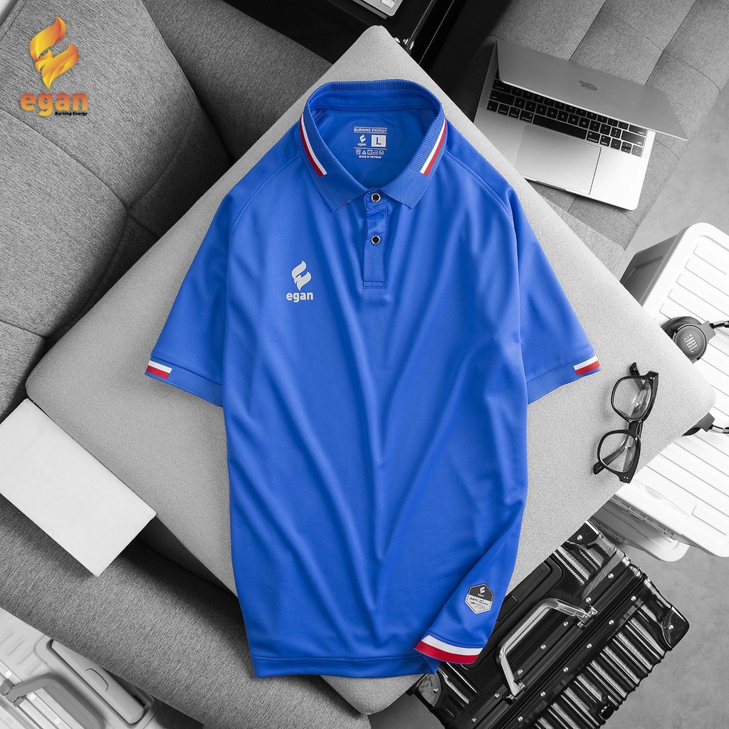 Áo polo Egan 04 mẫu mới 2022 chống tia UV thun cao cấp chính hãng đủ màu sắc phối tính tế