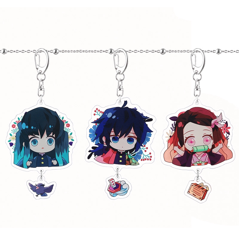 Móc Khóa Hình Nhân Vật Anime Dễ Thương Tiện Dụng