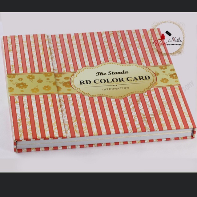 Sổ mẫu 120m - Phụ kiện Nail