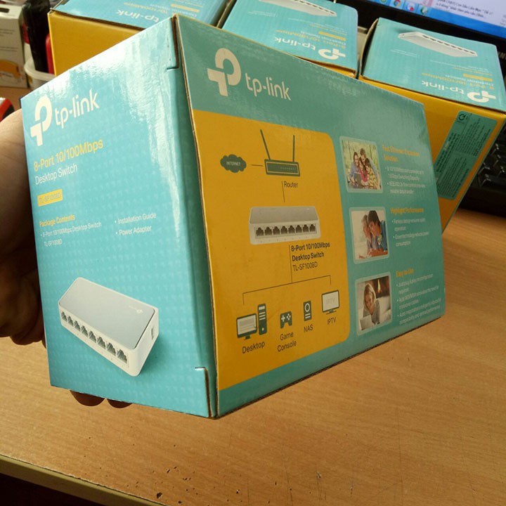 Bộ chia mạng TP Link Switch 8-Port 10/100Mbps (fullbox)