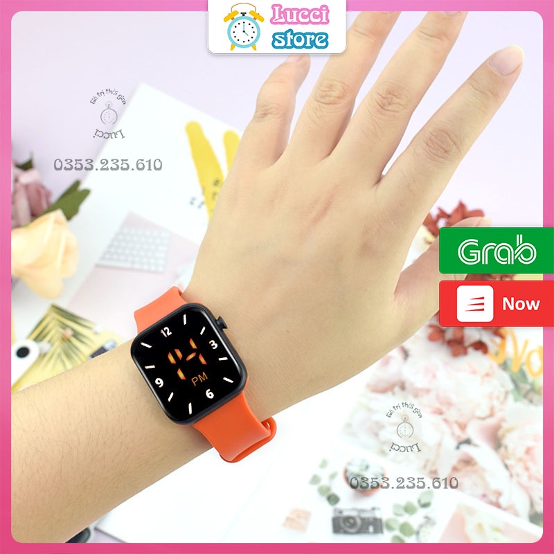 Đồng hồ nam nữ chính hãng, mặt cảm ứng, đồng hồ điện tử dây nhựa thời trang | BigBuy360 - bigbuy360.vn
