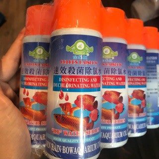 Dung Dịch Khử Nước (Khử Clo) Golden Rainbow 125ml - Dung Dịch Thay Nước Mới, Khử Clo Bể Cá