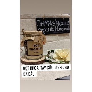 100g bột khoai tây đắp mặt nạ nguyên chất handmade dưỡng da, giảm bã nhờn hiệu quả