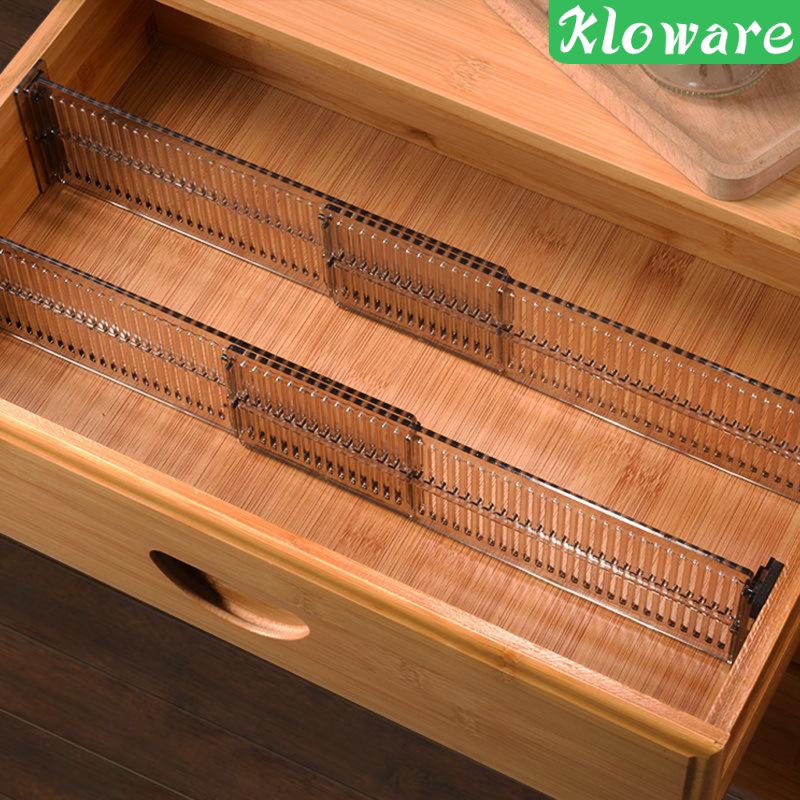 Set 2 Vách Ngăn Đựng Vớ / Đồ Lót Có Thể Thu Gọn Tiện Dụng
