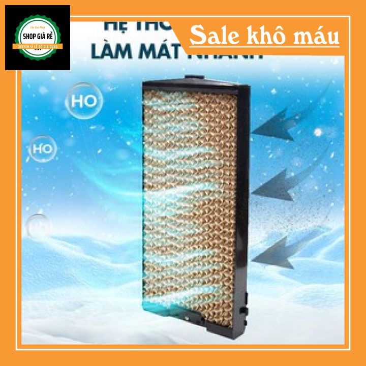 QUẠT ĐIỀU HÒA HƠI NƯỚC MODEL HS-588A, HS-35A 40L TẶNG KÈM 2 BÌNH ĐÁ KHÔ