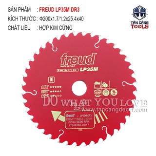 LƯỠI CƯA GỖ HỢP KIM FREUD LP35M DR3