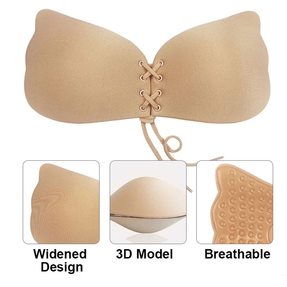 Áo Ngực Không Dây Không Đường May Thời Trang Gợi Cảm Cho Nữ